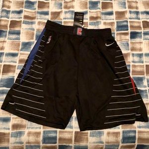 NEW NIKE LOS ANGELES CLIPPERS GAME SHORTS sz XL